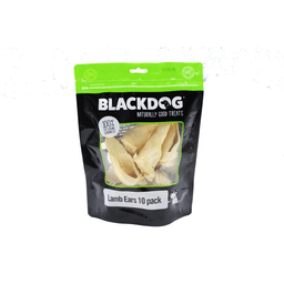 Black Dog Lamb Ears Dog treats black dog