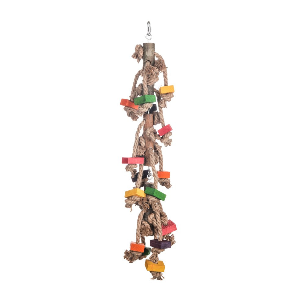 Nature Island Bird Hanging Toy with Hemp Rope Nature Island