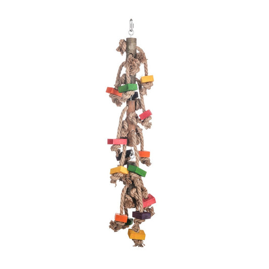 Nature Island Bird Hanging Toy with Hemp Rope Nature Island