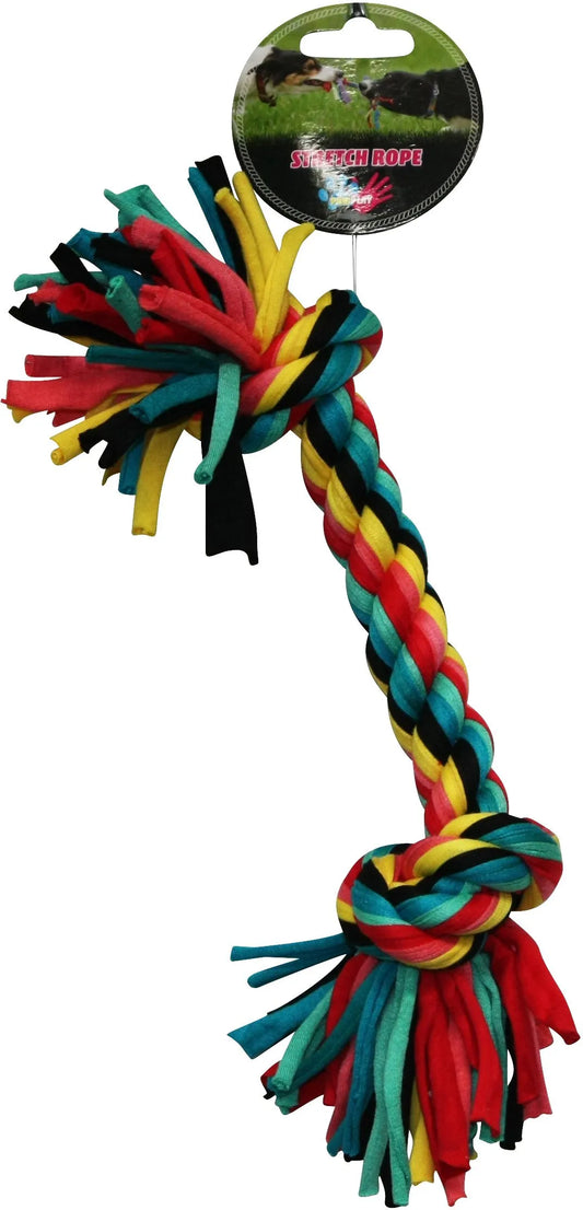 PAW PLAY ROPE STRETCH TOY 31cm dog rope toy Paw play