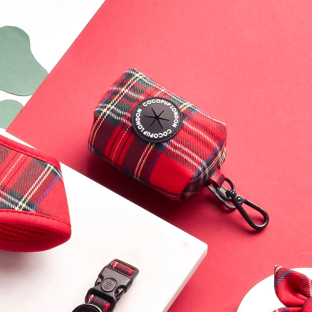 Cocopup Tartan Dog Collection Cocopup London Poop Bag Holder L