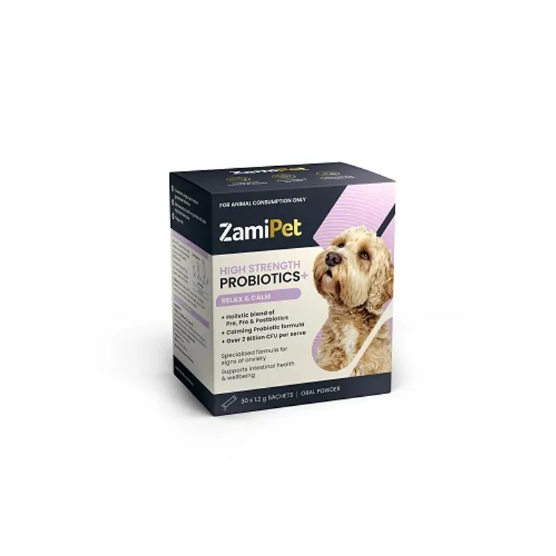 Zamipet Hs Probiotics+ Relax & Calm 30 Sachets Pet Vitamins & Supplements Zamipet
