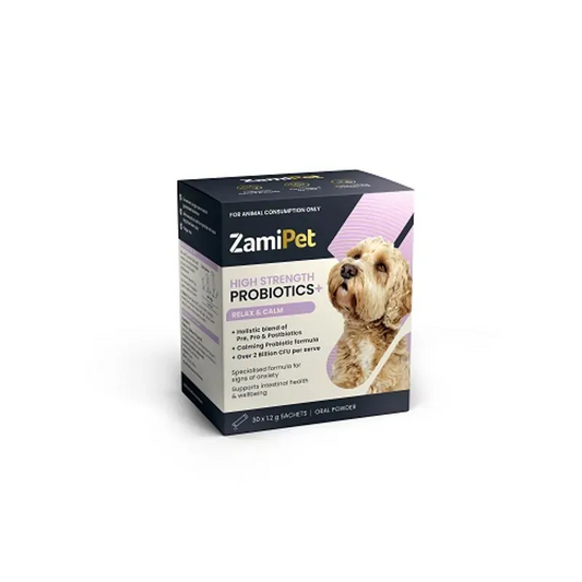 Zamipet Hs Probiotics+ Relax & Calm 30 Sachets Pet Vitamins & Supplements Zamipet