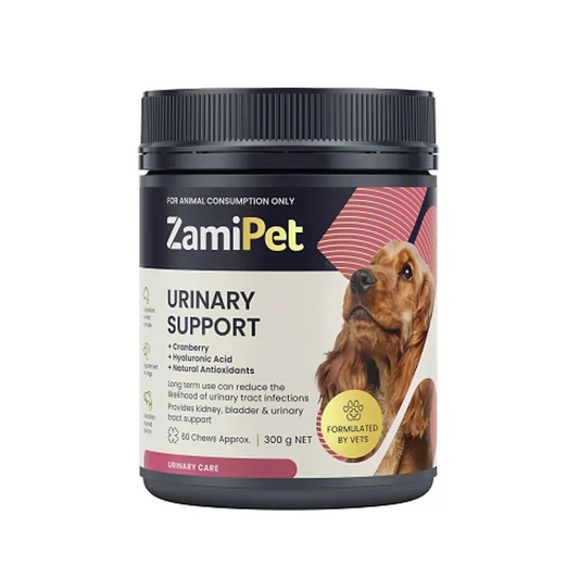 Zamipet Urinary Support For Dogs 300G 60 Chews Pet Vitamins & Supplements Zamipet