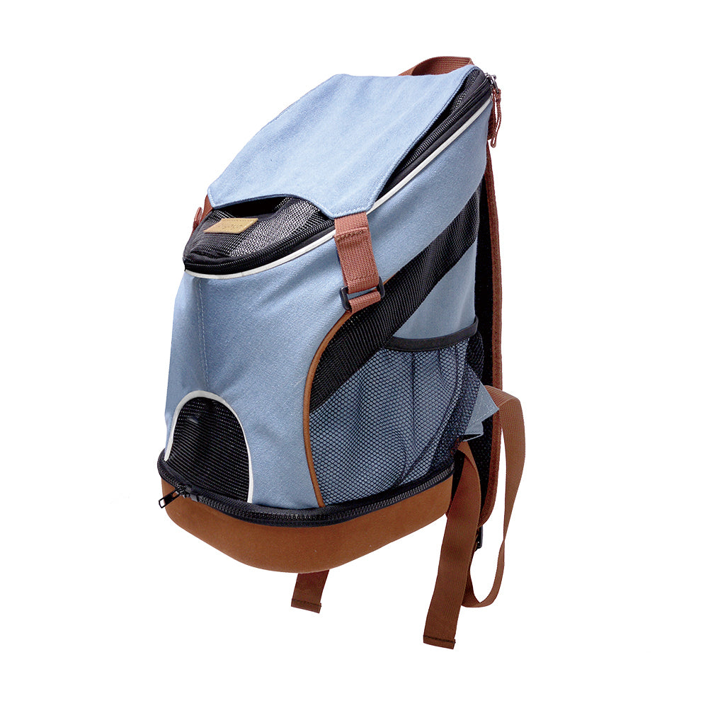 Ibiyaya Denim Fun Lightweight Pet Backpack Pet Carrier Ibiyaya