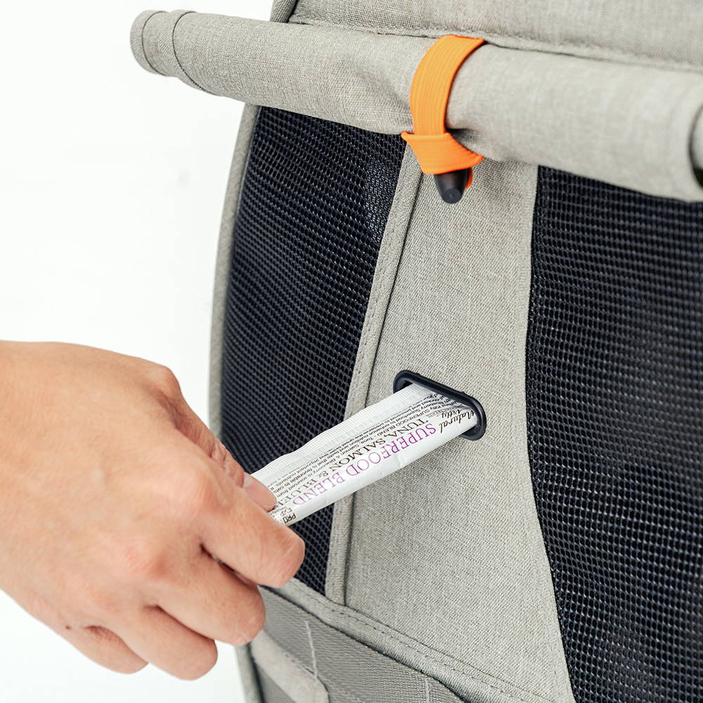 Ibiyaya Adventure Cat & Small Dog Carrier Backpack - Grey-Green Pet Carrier Ibiyaya