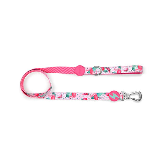 DASHI FLAMINGO NEO MESH Pet Collar & Harnesses DASHI Medium Leash