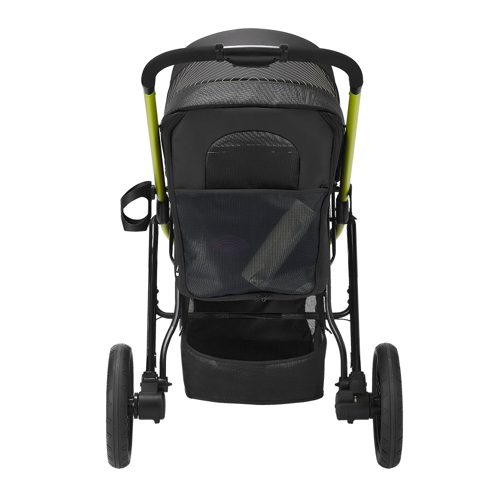 Ibiyaya The Beast Pet Jogging Stroller - Flash Grey pet stroller Ibiyaya