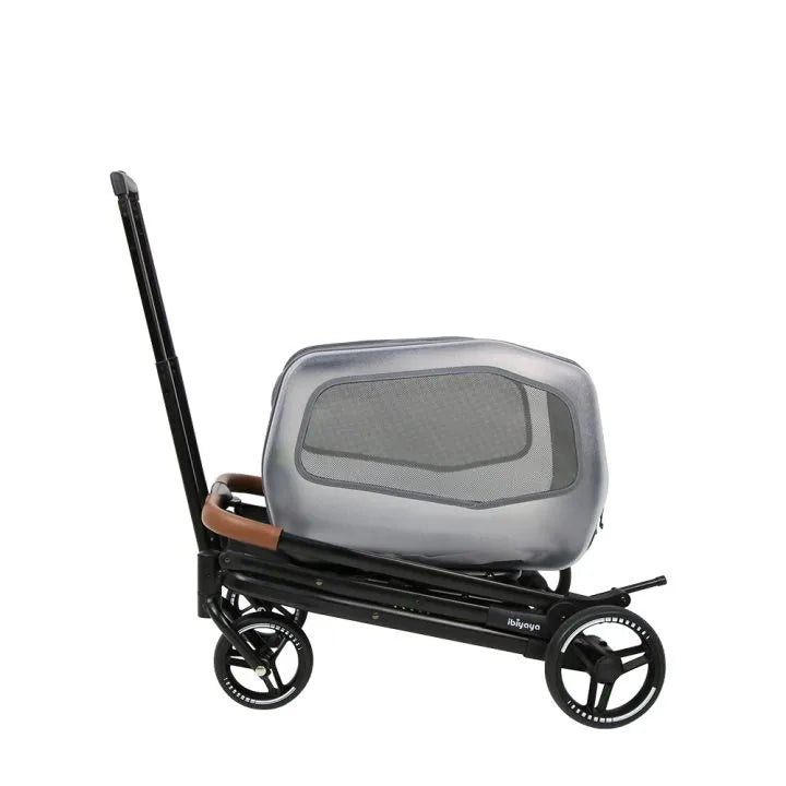 Ibiyaya NeoRider Multi-purpose Detachable Pet Stroller – Silver Mist pet stroller Ibiyaya