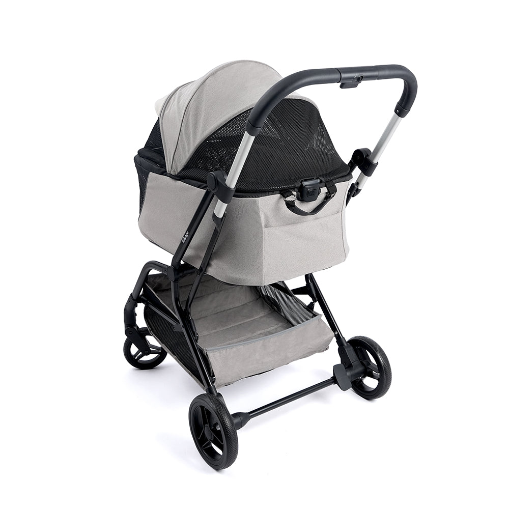 Ibiyaya Instacollapse Detachable Stroller - Taupe Pet Stroller Accessories ibiyaya