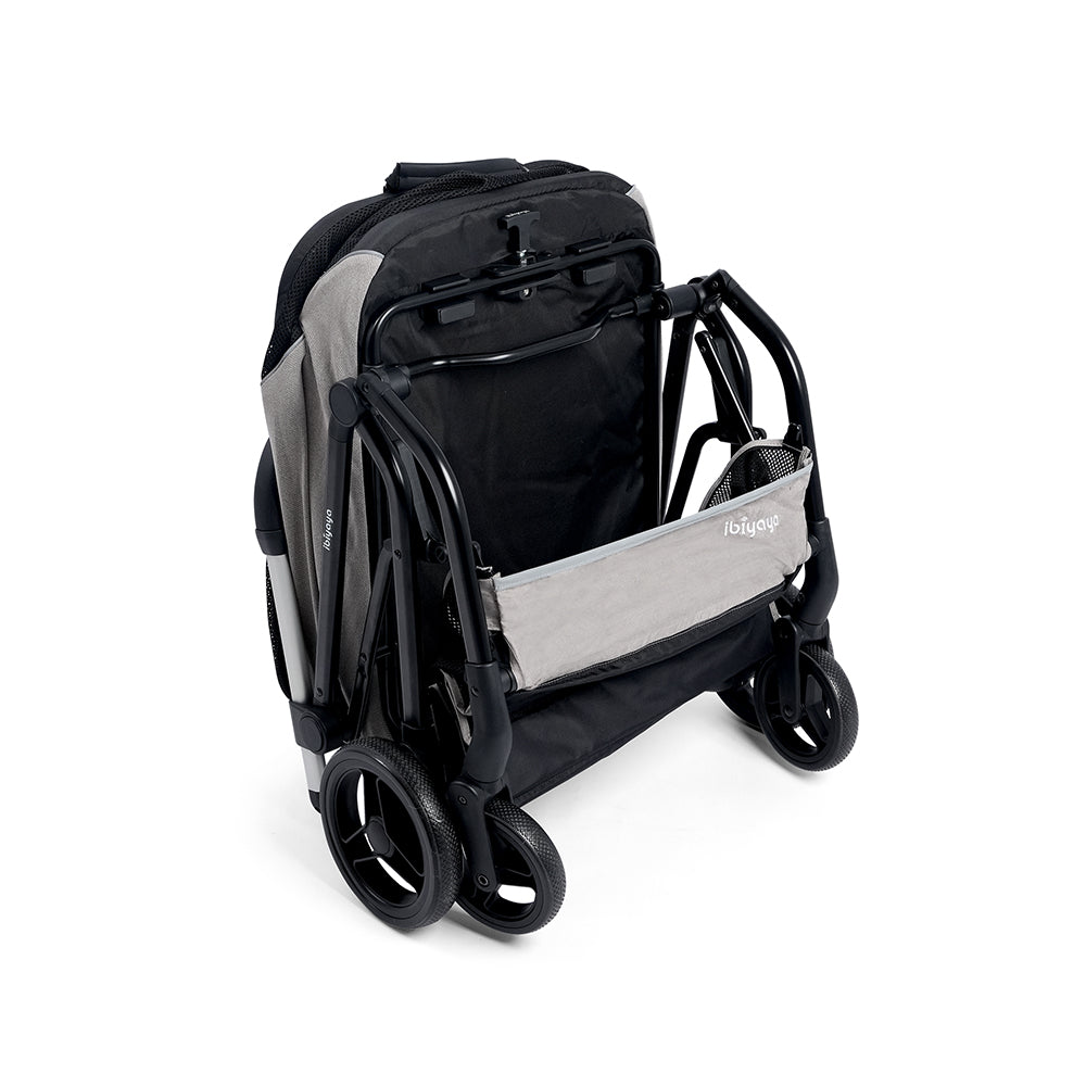 Ibiyaya Instacollapse Detachable Stroller - Taupe Pet Stroller Accessories ibiyaya