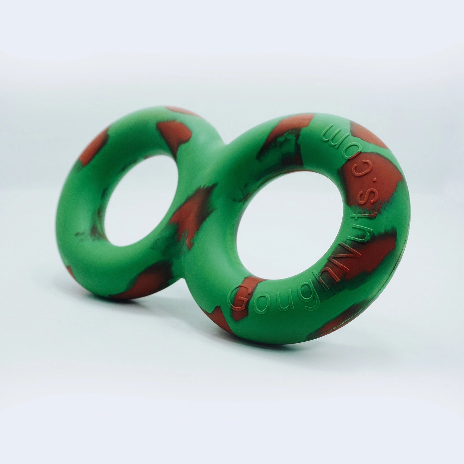 Goughnuts Original Tug Toy tough dog toys GOUGHNUTS Green