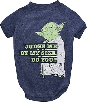 Star wars yoda dog shirt Woofy and Whiskers Large