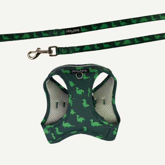 Dan & Sam step in Cat harness Dinosaur Dan & Sam Dinosaurs L