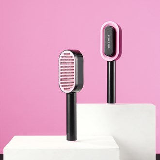 Grooming push comb pink Woofy and Whiskers
