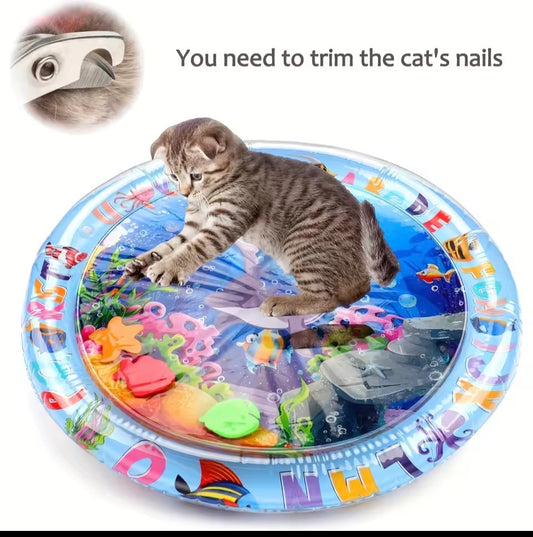 Cat water play mat Interactive cat toy ZEE