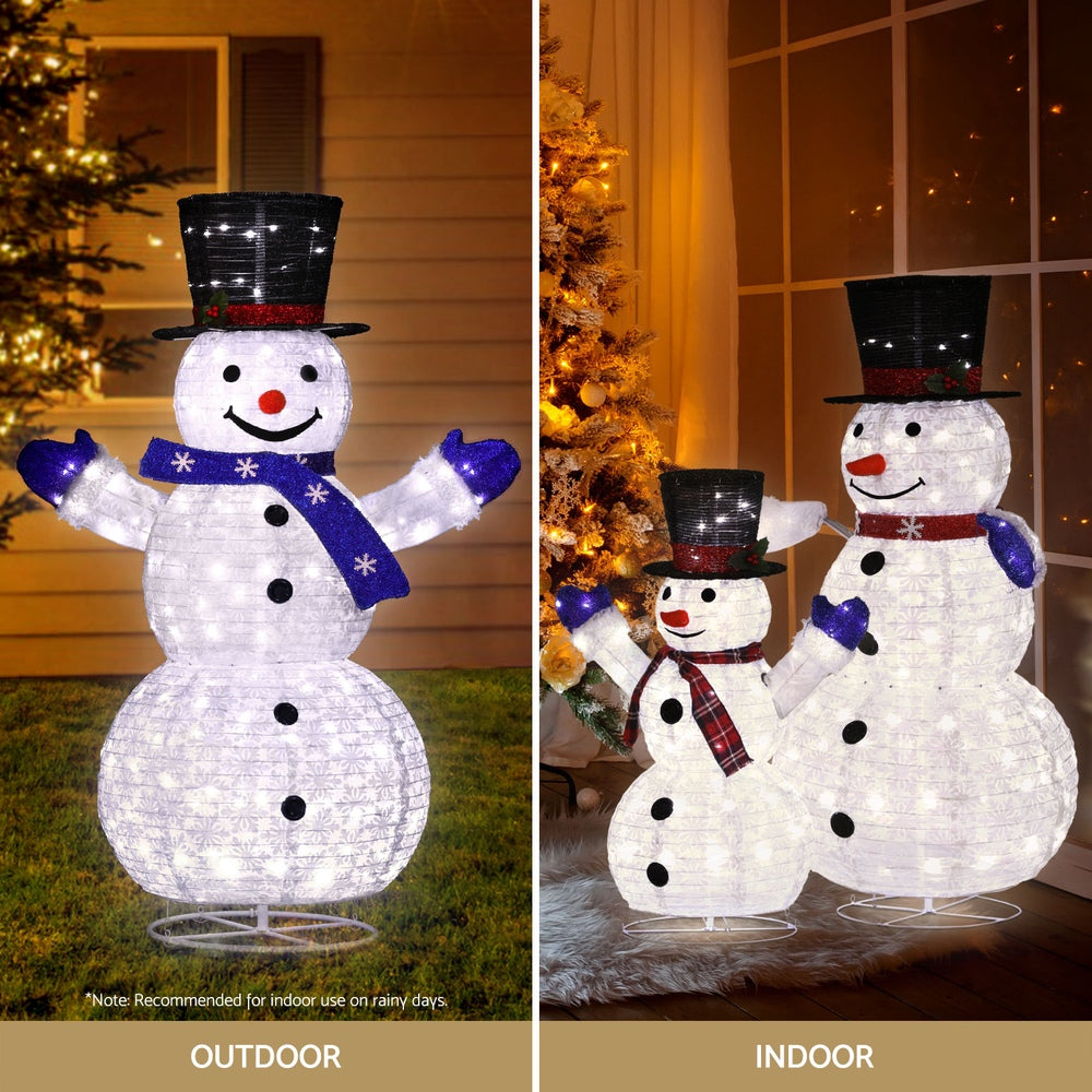 3 PCS Christmas Lights 330 LED Fairy Light Snowman Decorations Jingle Jollys Occasions > Christmas > Outdoor Decorations & Lights Jingle Jollys