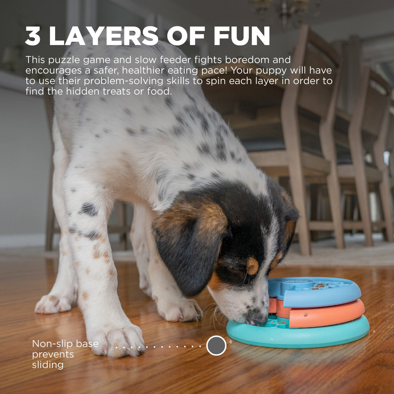 NINA OTTOSSON PUPPY LICKIN' LAYERS interactive dog toy Nina Ottoson