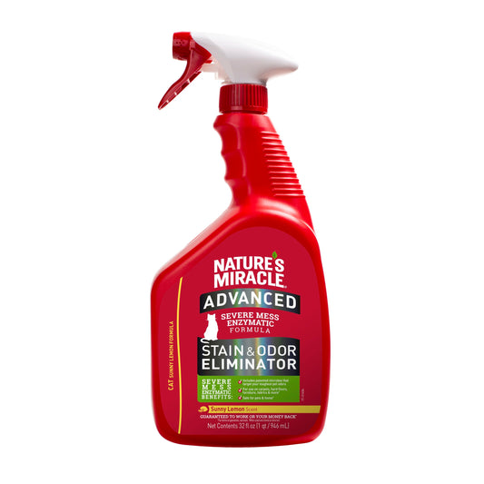 Nature’s Miracle – Advanced Stain & Odor Eliminator (Cat) 946ml Nature's Miracle 946ML