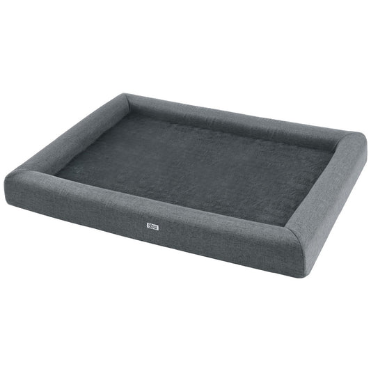 i.Pet Pet Bed Dog Cat Extra Large Calming Soft Sofa Cushion Egg Crate Washable Grey Pet Care > Dog Supplies > Dog Beds ipet
