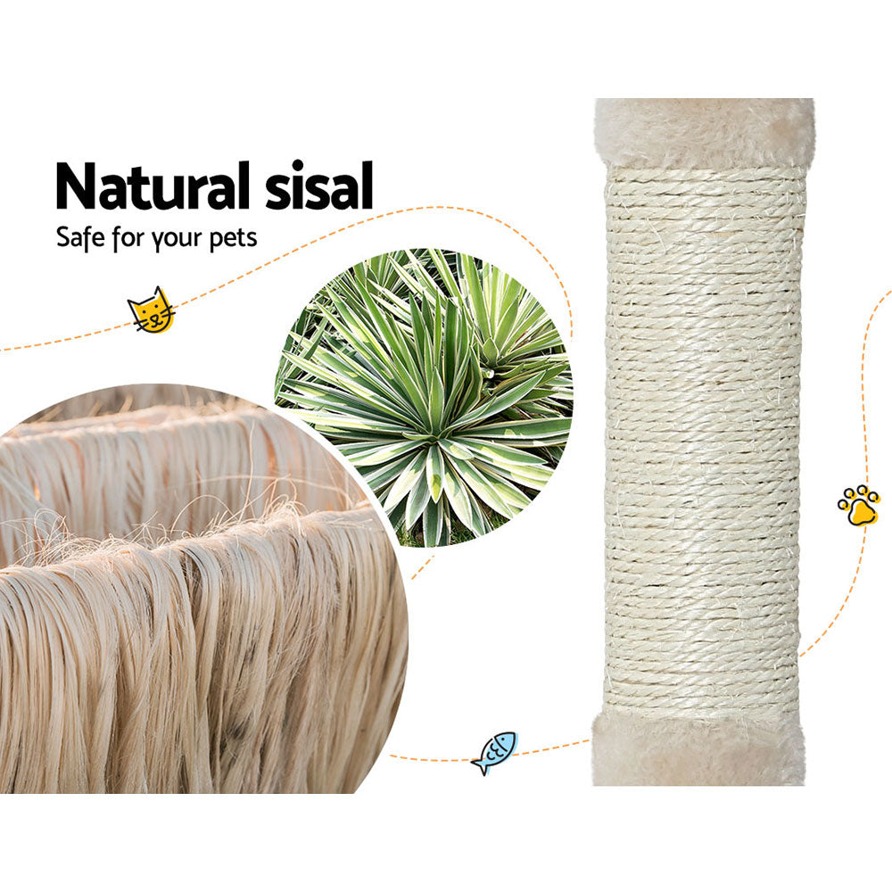 i.Pet Cat Tree 110cm Tower Scratching Post Scratcher Wood Condo House Bed Toys Pet Care > Cat Supplies > Cat Scratching Posts Ipet