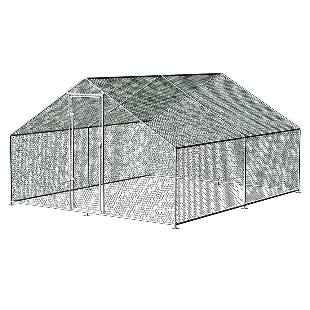 i.Pet Chicken Coop Cage 3x4x2m Galvanised Steel Pet Care > Coops & Hutches > Coop & Hutch Accessories ipet