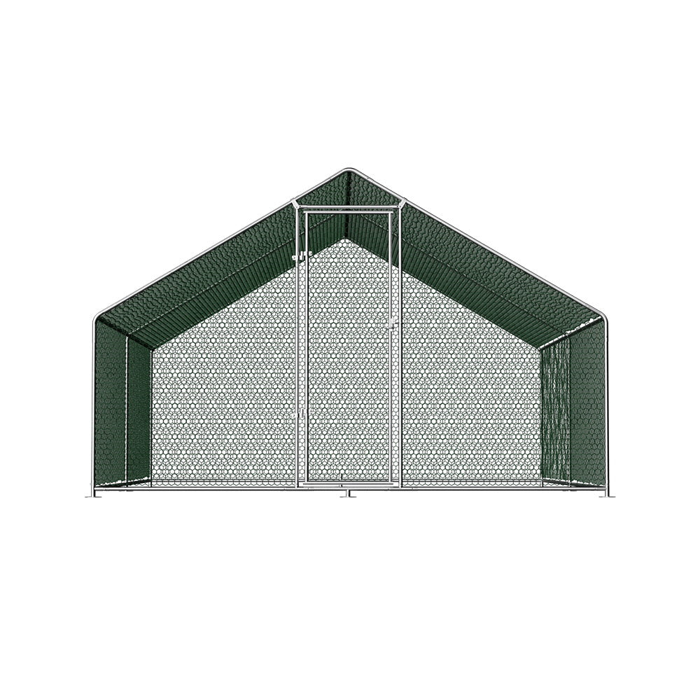 i.Pet Chicken Coop Cage 3x4x2m Galvanised Steel Pet Care > Coops & Hutches > Coop & Hutch Accessories ipet