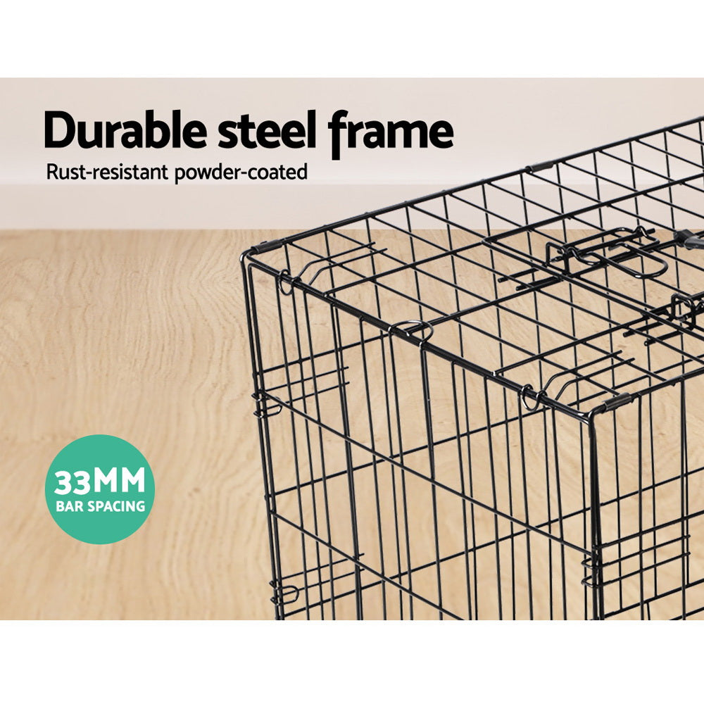 i.Pet 36" Dog Cage Crate Kennel 3 Doors Pet Care > Dog Supplies > Dog Kennels Ipet