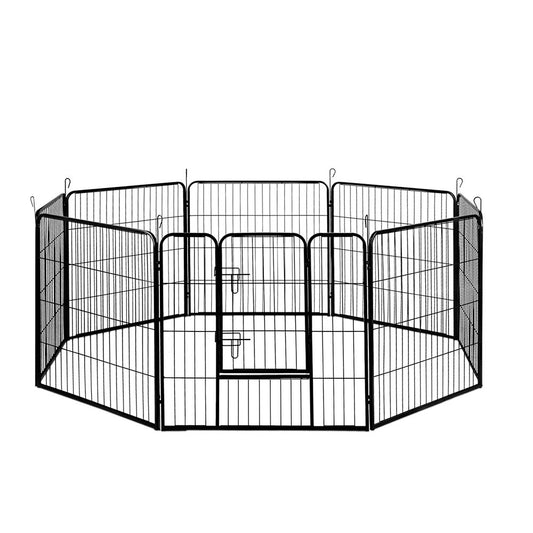 i.Pet 32" 8 Panel Dog Playpen Pet Exercise Cage Enclosure Fence Play Pen Pet Care > Dog Supplies > Dog Playpens & Gates Ipet