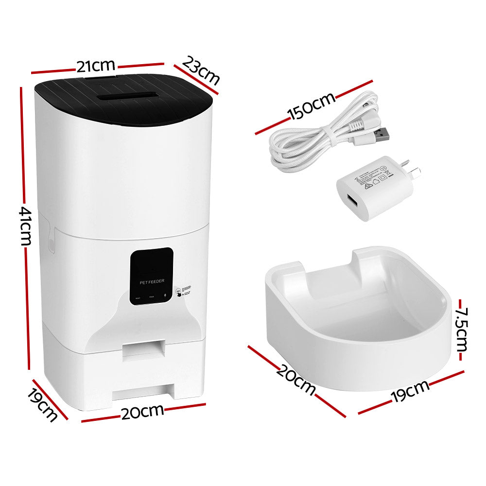 i.Pet Automatic Pet Feeder 9L Wifi Auto Dog Cat Feeder Smart Food Dispenser Timer Pet Care > Dog Supplies > Dog Bowls, Feeders & Waterers ipet