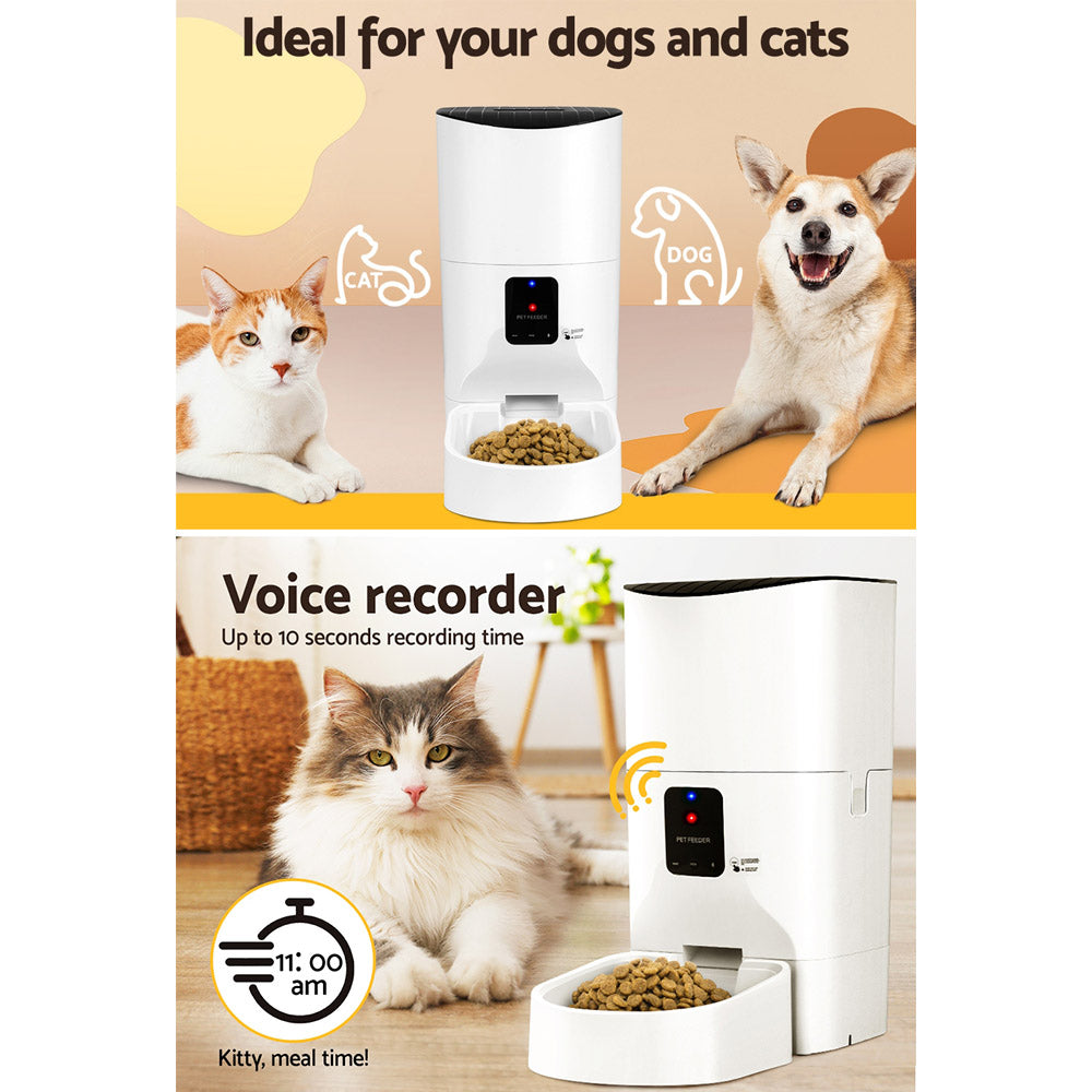 i.Pet Automatic Pet Feeder 9L Wifi Auto Dog Cat Feeder Smart Food Dispenser Timer Pet Care > Dog Supplies > Dog Bowls, Feeders & Waterers ipet