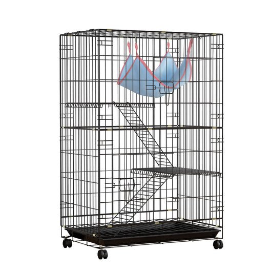 i.Pet Rabbit Cage 100cm Hutch 3 Level Indoor Guinea Pig Ferret Pet Care > Coops & Hutches > Small Animal Habitats & Cages ipet