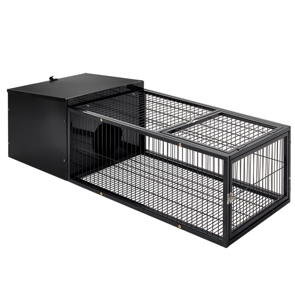 i.Pet Rabbit Cage 122x52cm Hutch Enclosure Carrier Metal Pet Care > Coops & Hutches > Small Animal Habitats & Cages ipet