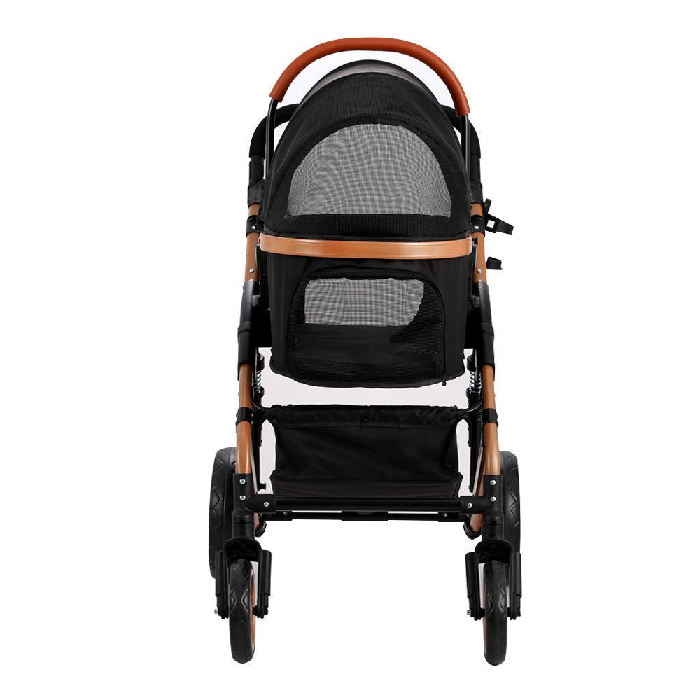 i.Pet Pet Stroller Dog Pram Large Cat Carrier Travel Foldable Pushchair 4 Wheels Pet Care > Cat Supplies > Cat Carriers & Crates ipet