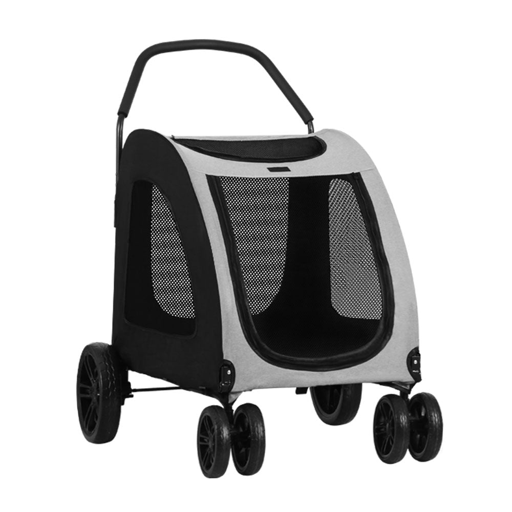 i.Pet Pet Stroller Dog Pram Large Carrier Cat Travel Foldable Strollers 4 Wheels Trolley Pet Care > Cat Supplies > Cat Carriers & Crates ipet