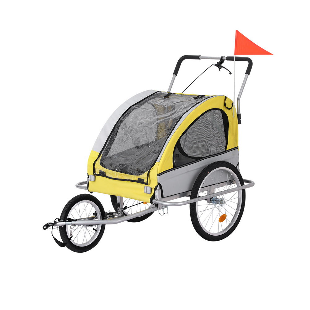 i.Pet Pet Bike Trailer Dog Stroller Pram Bicycle Large Travel Cycling Foldable pet stroller ipet