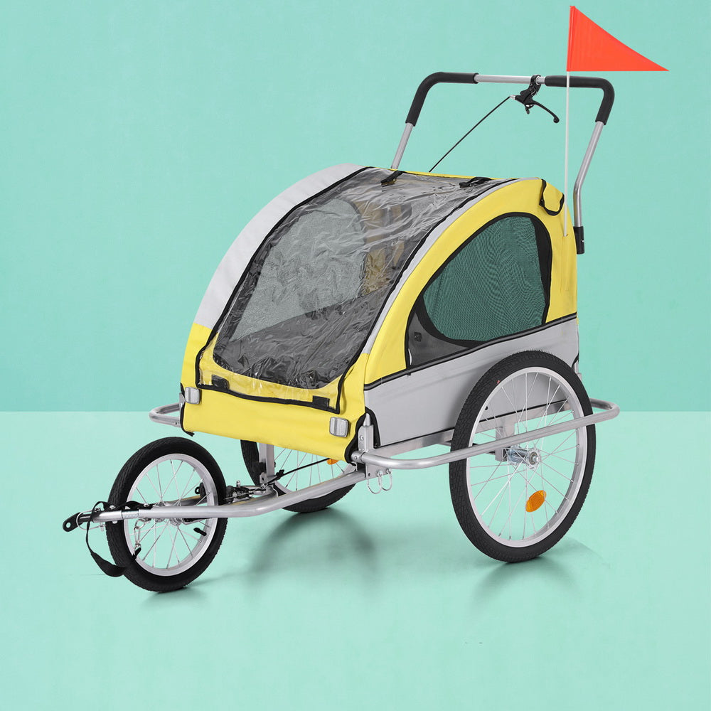 i.Pet Pet Bike Trailer Dog Stroller Pram Bicycle Large Travel Cycling Foldable pet stroller ipet