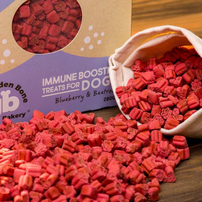 The Golden Bone Bakery 16 x 40g - Immune Boosting Dog Treats Dog treats The golden bone bakery