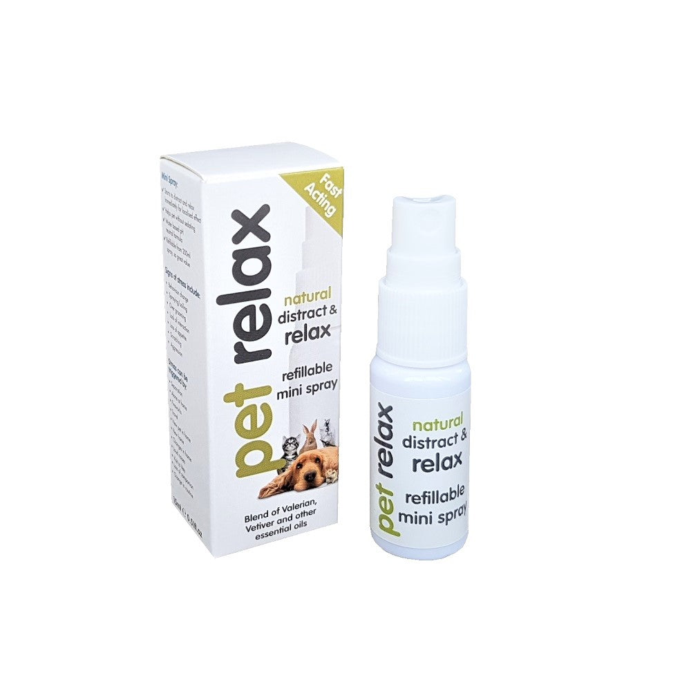 Pet Relax – Natural Distract & Relax Spray Pet relaxation spray Pet remedy 15ml
