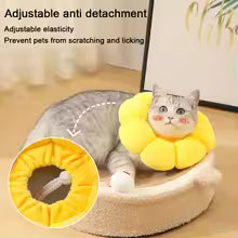 Plush surgical recovery collar