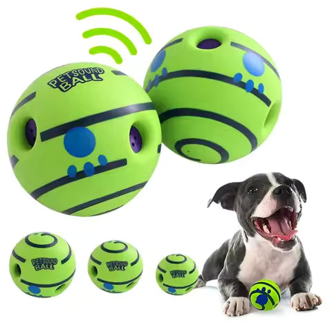 Funny Interactive Giggle Ball - 8cm Dog toys generic