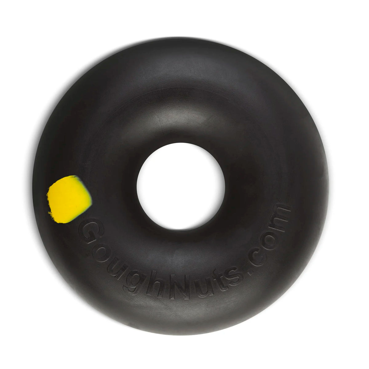 Goughnuts Dog Rings for Aggressive chewers tough dog toys Goughnuts Inc. Black Small
