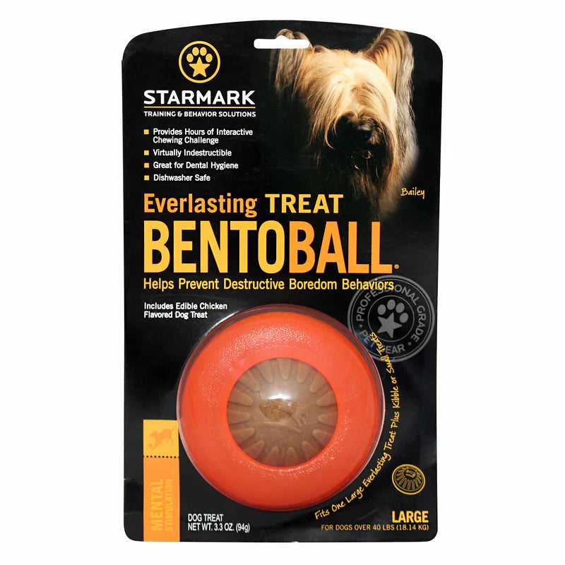 Starmark – Everlasting Bento Ball Dog toys starmark Large