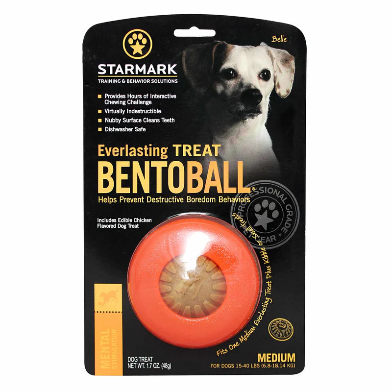 Starmark – Everlasting Bento Ball Dog toys starmark medium