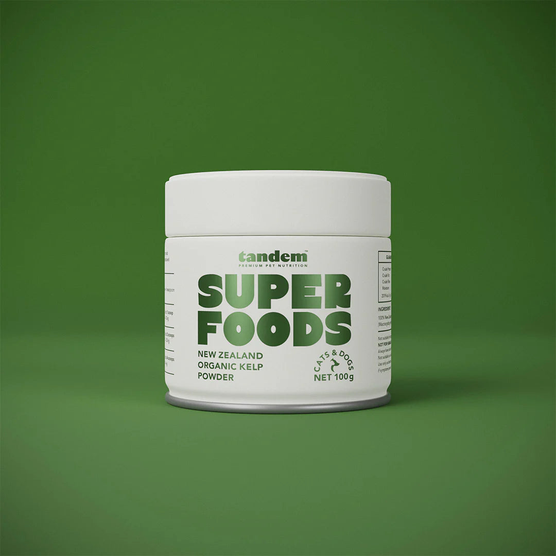 Tandem – Super Foods – New Zealand Organic Kelp Powder Woofy and Whiskers