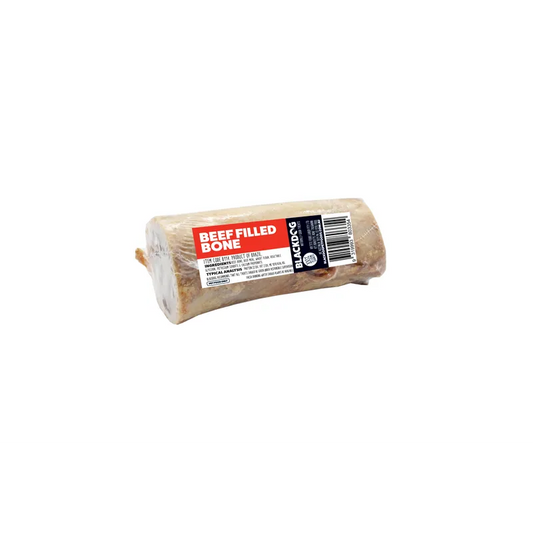 Black dog beef filled bone 5 inch black dog