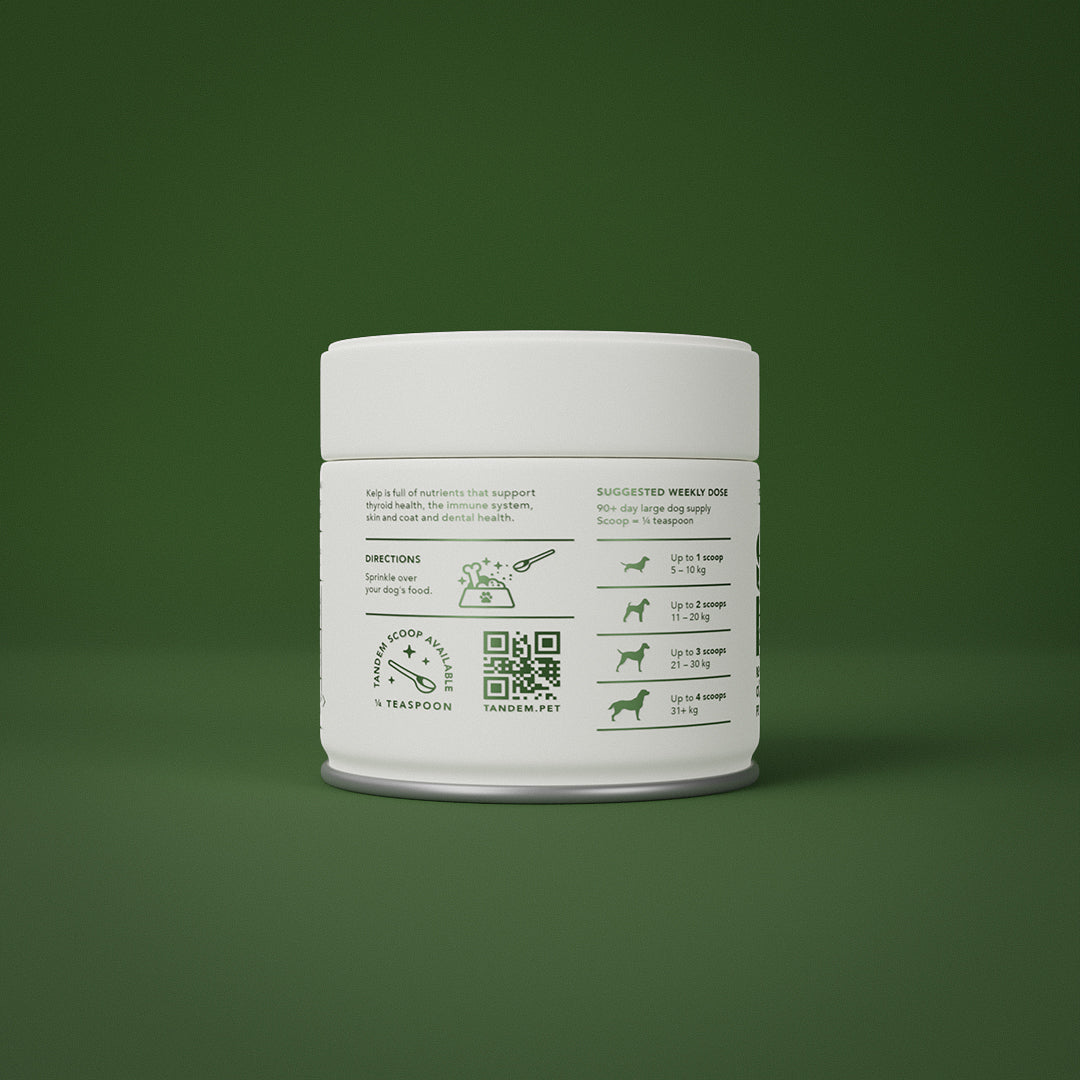 Tandem – Super Foods – New Zealand Organic Kelp Powder Woofy and Whiskers