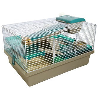 Pico XL - Translucent Teal Pet Care > Coops & Hutches > Small Animal Habitats & Cages Rosewood Translucent Teal 51x37x20