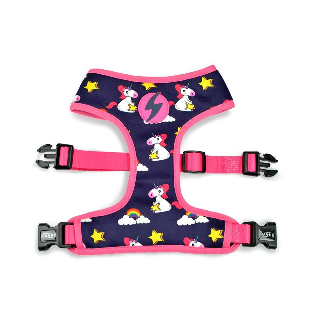 Unicorn Harness and Leash Bundle L Pet Care > Dog Supplies > Dog Collars, Leads & Harnesses DASHI