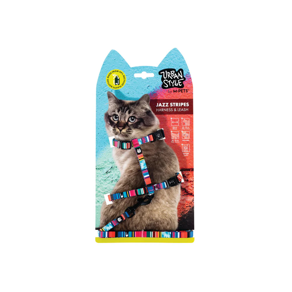 Gentle cat cat harness & Leash set Lightweight cat harness Mpets Freestyle